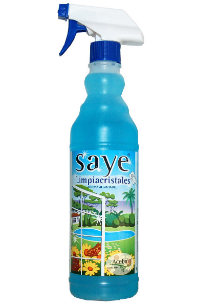 LIMPIACRISTALES SAYE AT.750 ML.