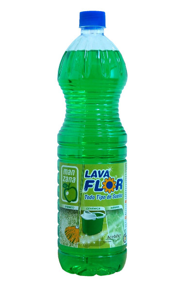 FREGASUELOS LAVAFLOR MANZANA 1,5 L. (1X12)