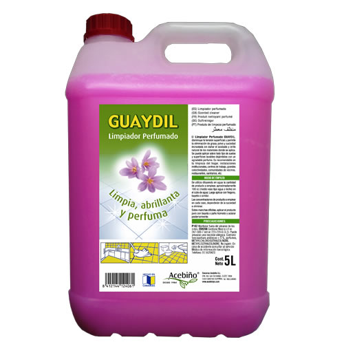 LIMPIADOR PERFUMADO GUAYDIL 5 LIT.