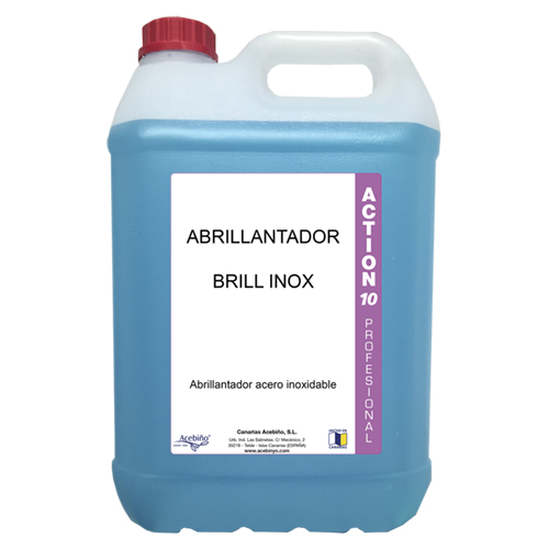 ABRILLANTADOR BRILL INOX ACTION 10 5L.
