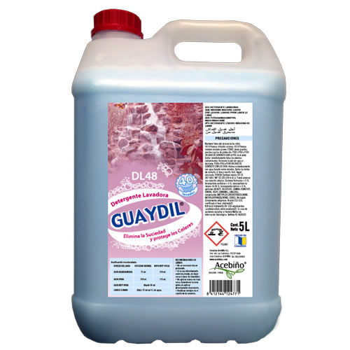 DETERGENTE LAVADORA GUAYDIL DL48 5 L.