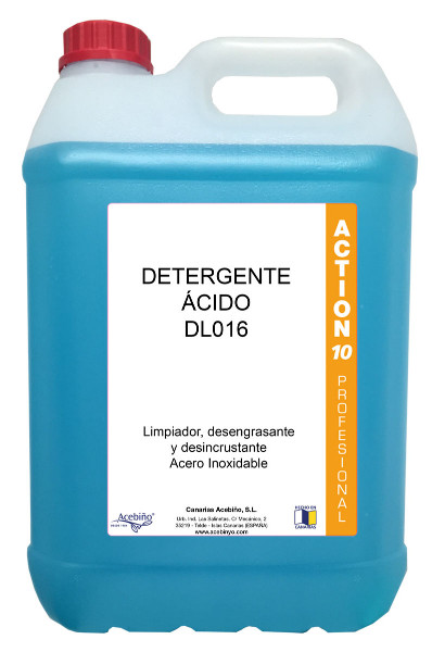 DETERGENTE ACIDO DL016 ACTION 10 5L.