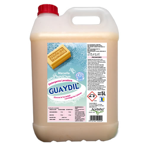 DETERGENTE LAVADORA GUAYDIL MARSELLA