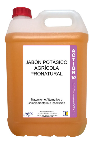 JABON POTASICO AGRICOLA PRONATURAL 5 L.