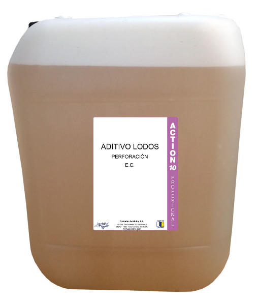 ADITIVO LODOS PERFORACION E.C. ACTION 10