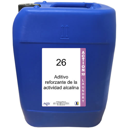 26 ACTION 10 LAUNDRY 20 LITROS