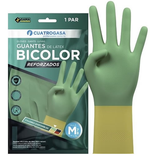 GUANTES BICOLOR T/EXGRANDE (10X12)