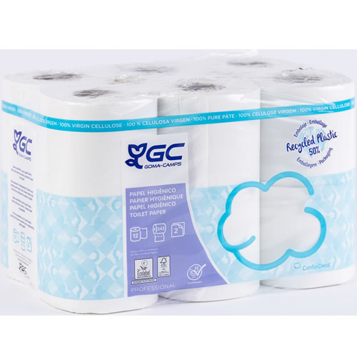 PAPEL HIG. DOM. 2CP 300 SERVICIOS 6U (96)