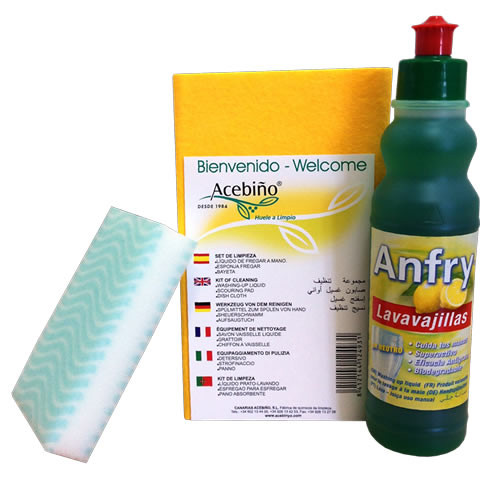 SET DE LIMPIEZA (APARTAMENTOS) BLANCO