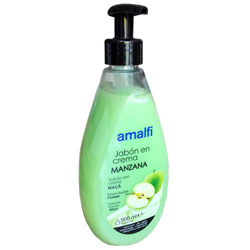 JABON CREMA MANZANA 500 ML C/DOSIF (12 U)
