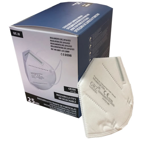 MASCARILLA  FFP2 X 25 UDS (40X25)